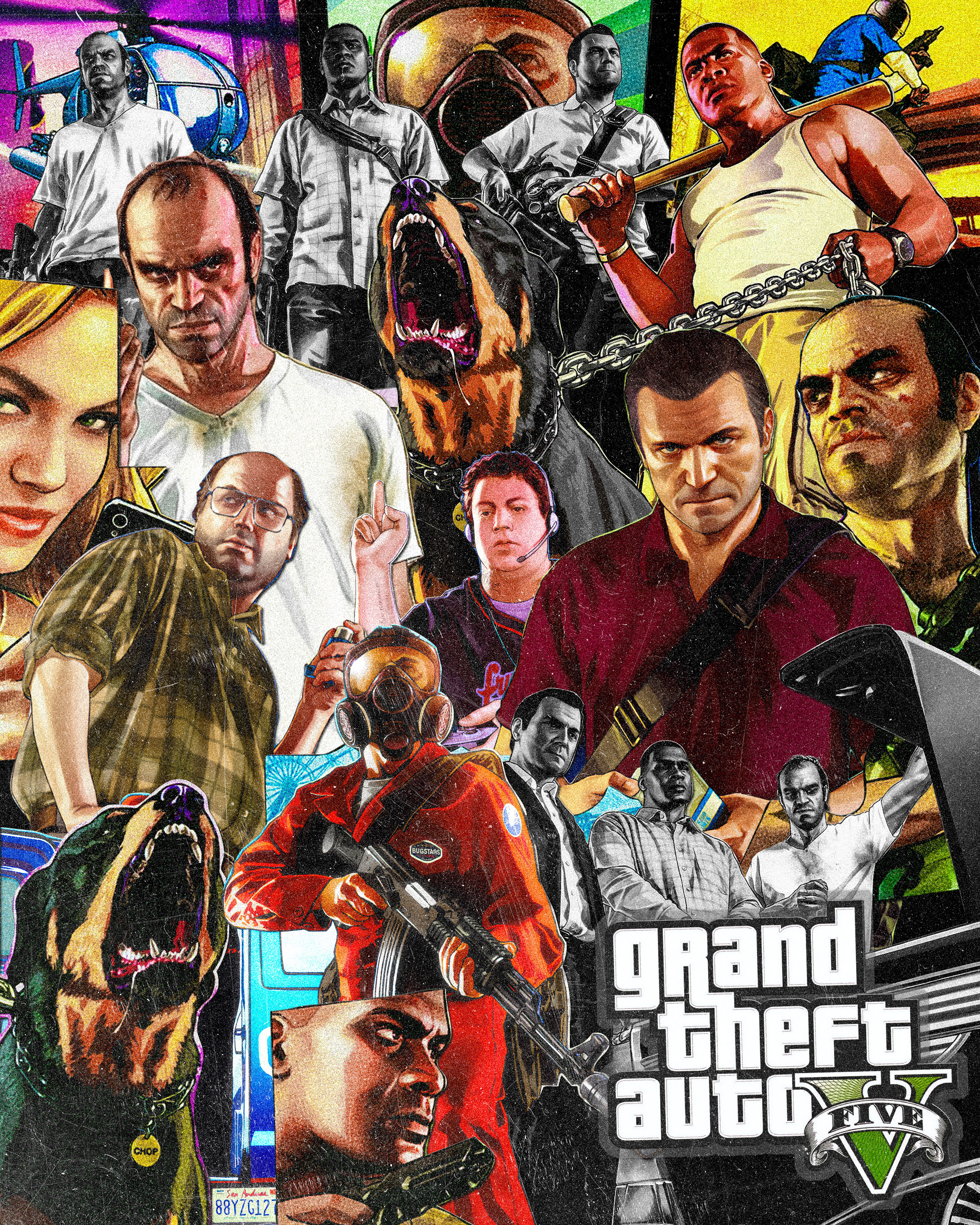 GTA V COLLAGE