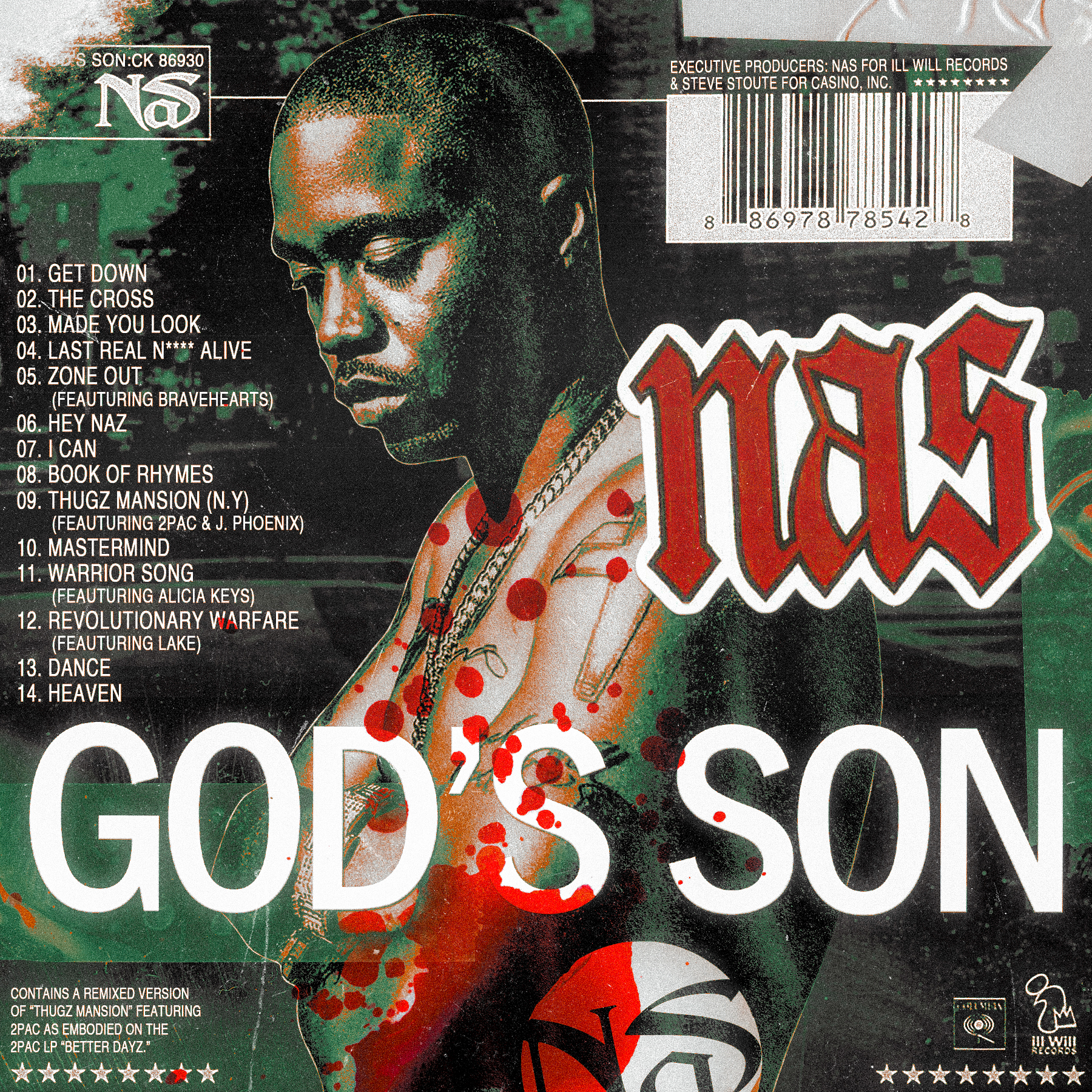 NAS GOD'S SON COLLAGE