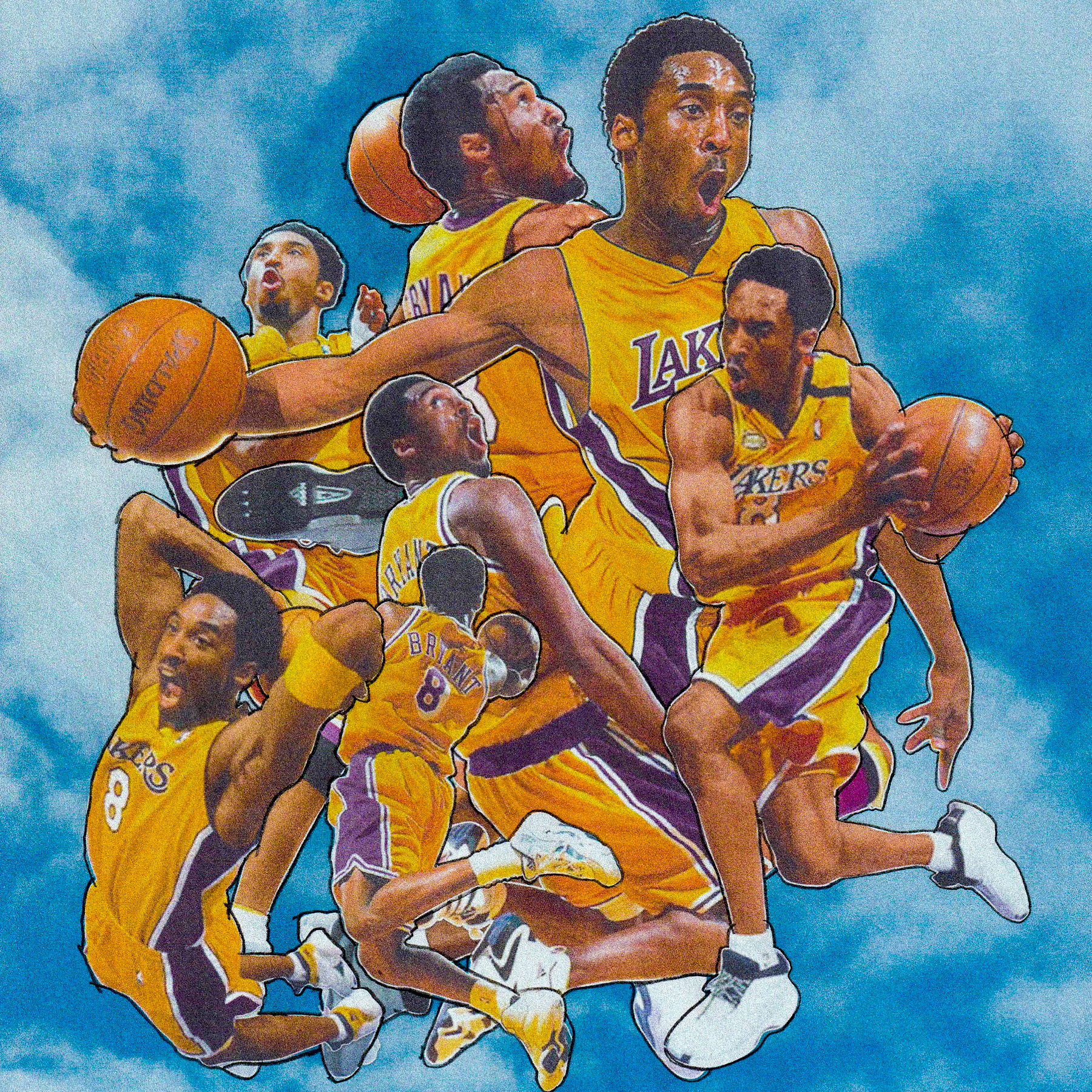 KOBE BRYANT COLLAGE